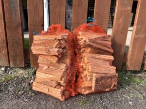 Small bags of kindling